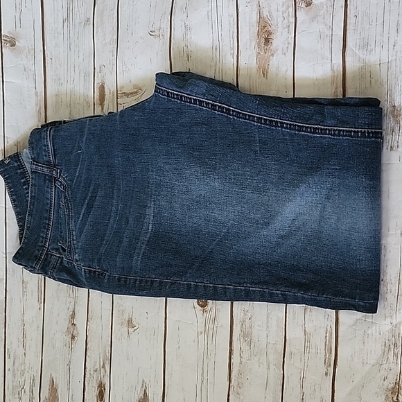 Riders by Lee Medium Wash Flare Jeans with Back Flap Pockets Size 16L - Picture 5 of 11